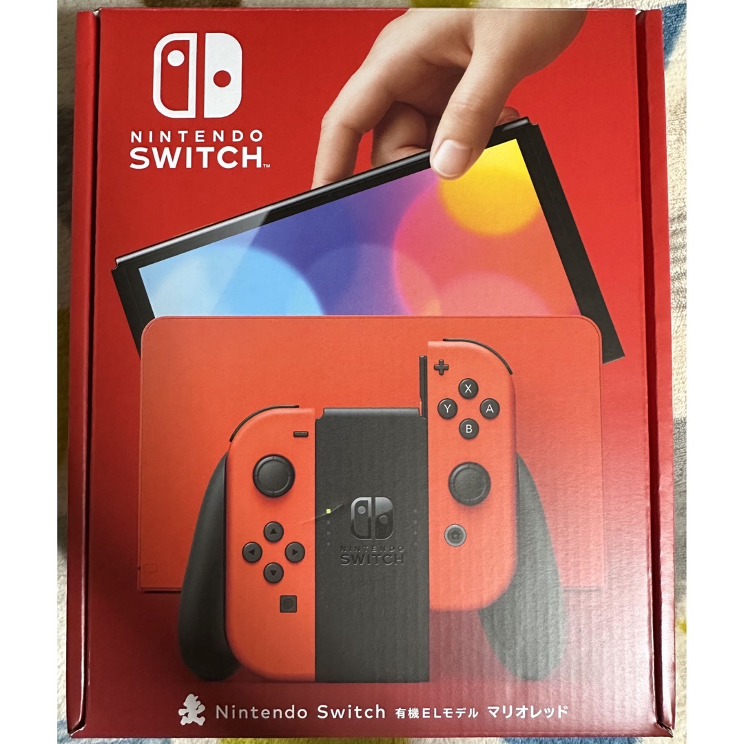 任天堂 - Nintendo Switch(本体有機EL)マリオレッドの通販 by ken3's ...