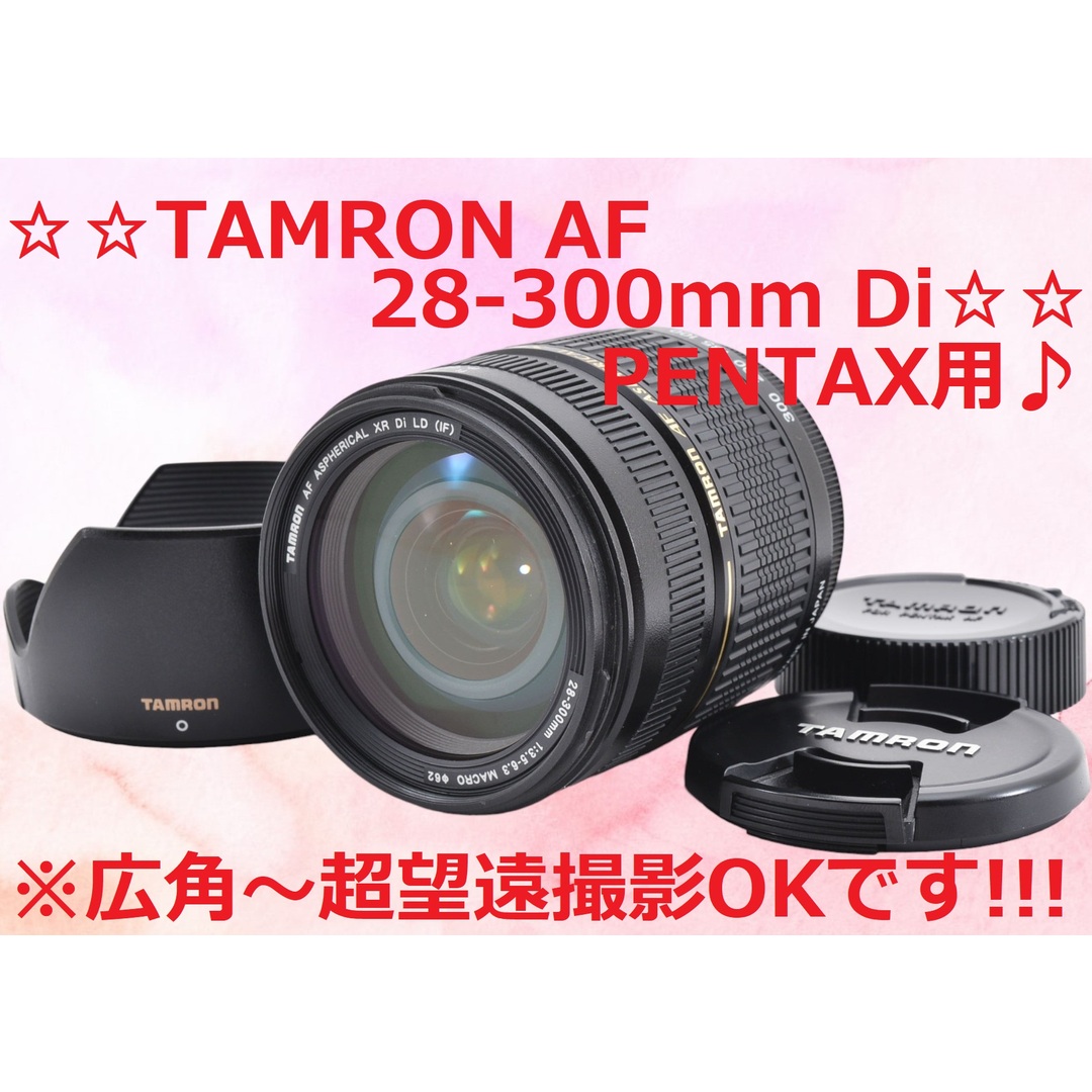 美品 PENTAX 用 Tamron AF 28-300mm Di #6019