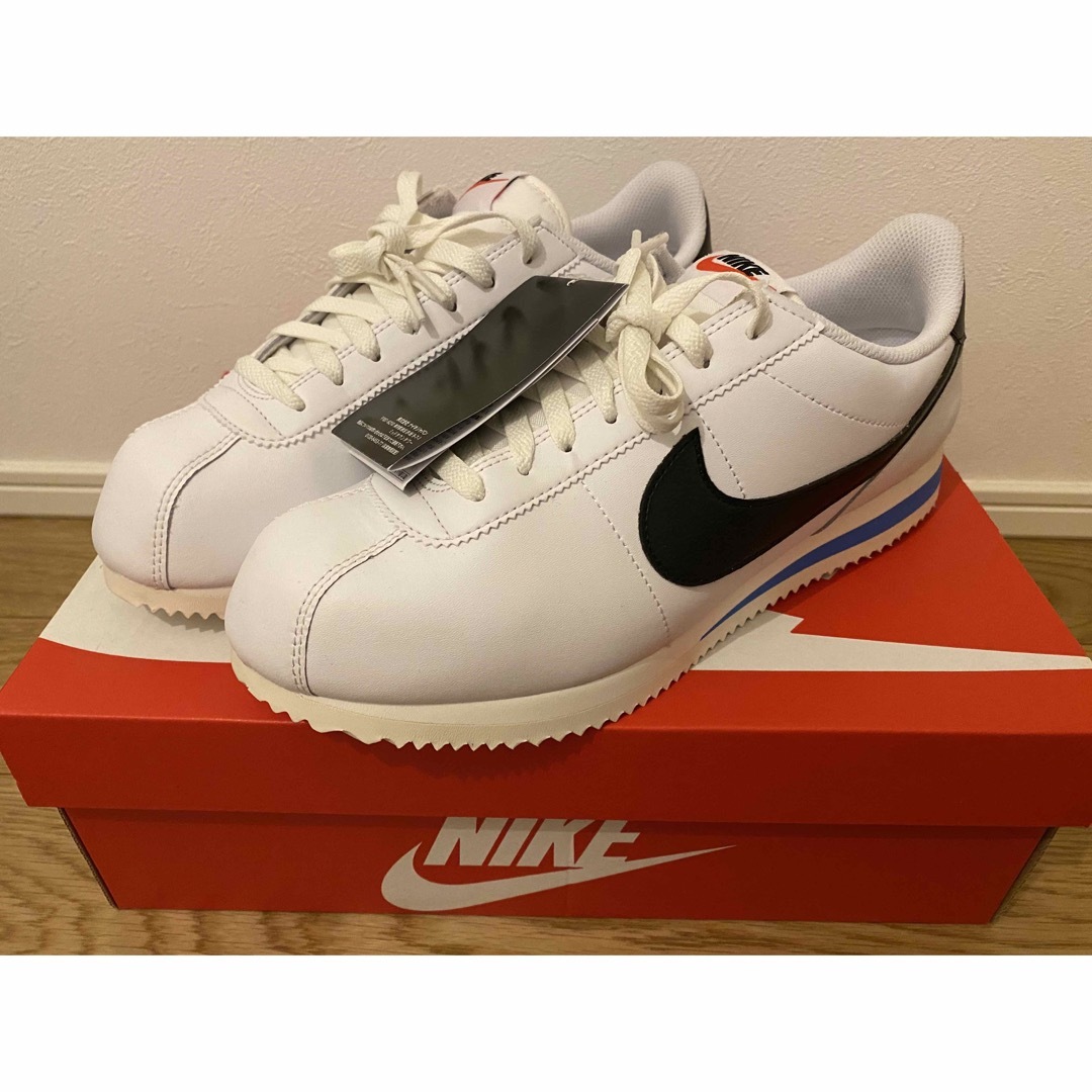 NIKE WMNS Cortez ナイキ コルテッツ ホワイトブラック　27.5 | フリマアプリ ラクマ