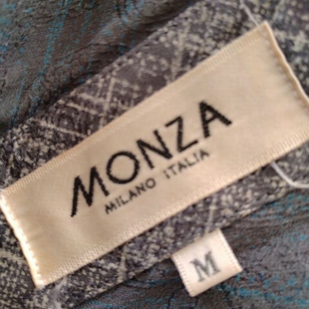 Monza メンズ 長袖 シャツ シルク 日本製 メンズのトップス(シャツ)の商品写真