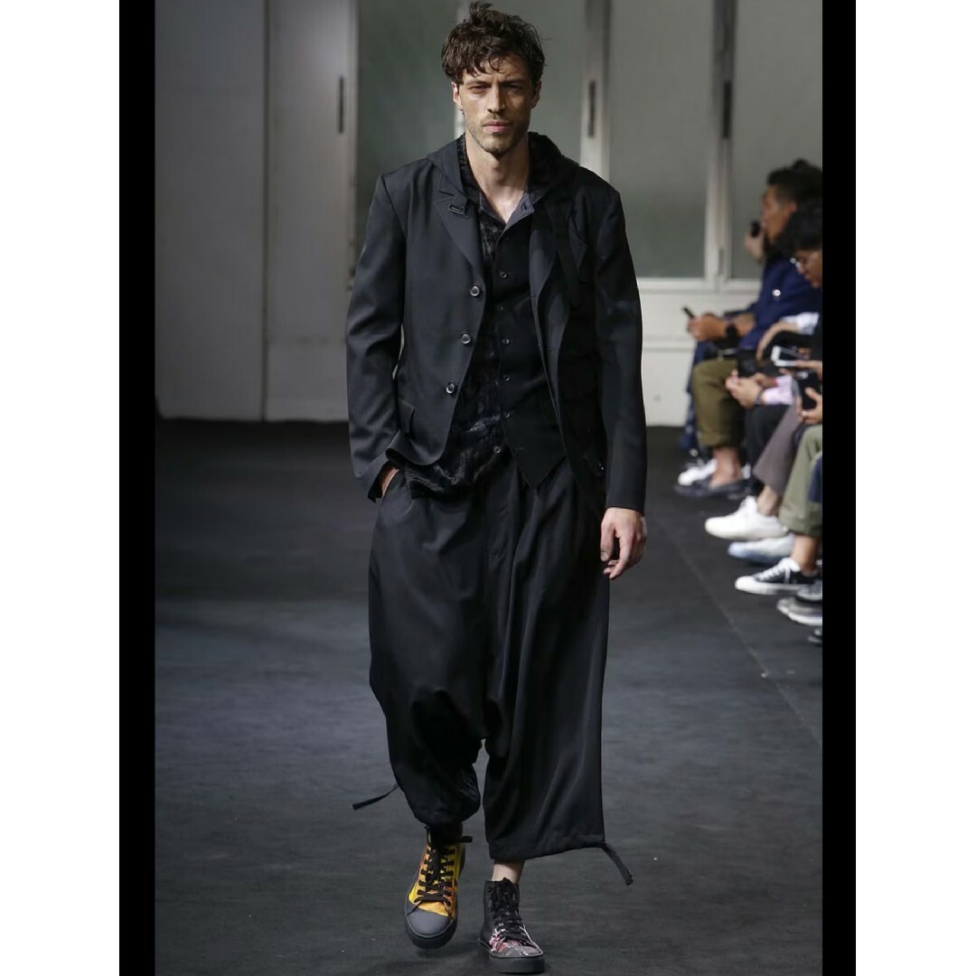 Yohji Yamamoto POUR HOMME - ヨウジヤマモト 19ss look1サルエル