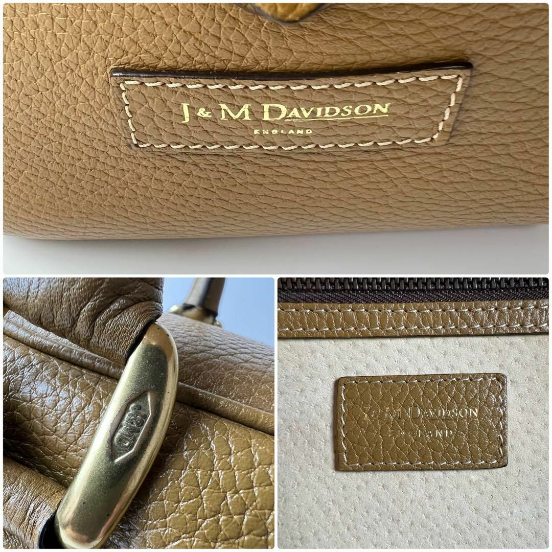 J&M DAVIDSON(ジェイアンドエムデヴィッドソン)の美品 J&M DAVIDSON ジェイアンドエム ハンドバッグ ボストンバッグ レディースのバッグ(ハンドバッグ)の商品写真