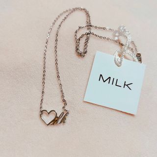 ミルク(MILK)の新品 MILK ミルク ネックレス 華奢(ネックレス)