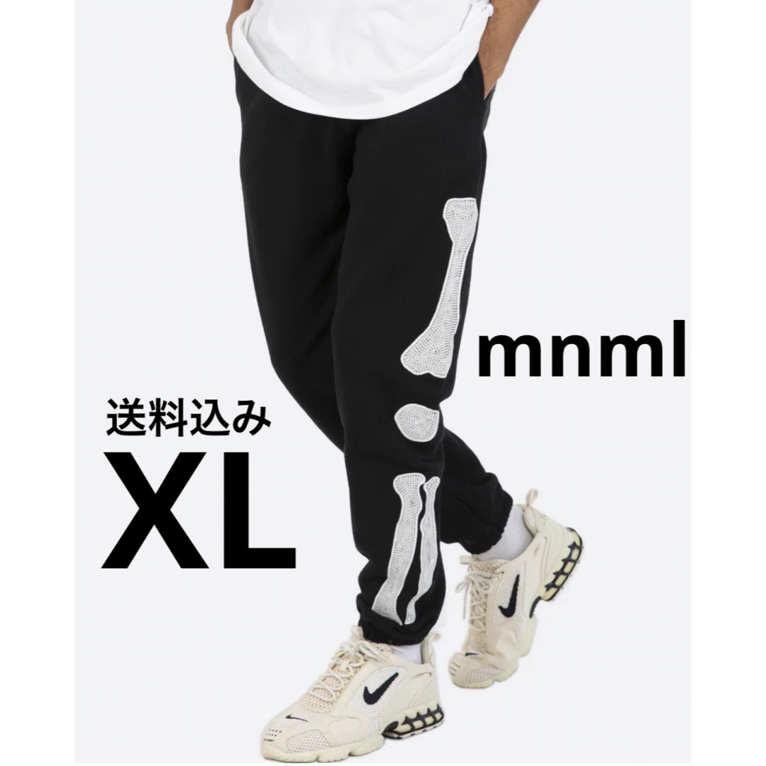 新品 mnml スケルトンパンツ