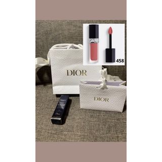 ディオール(Dior)の値下不可　新品未使用　Dior ルージュディオールフォーエヴァーリキッド 458(リップグロス)