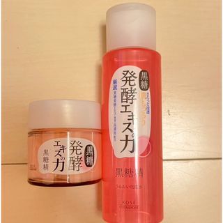 コーセーコスメポート(KOSE COSMEPORT)の黒糖精うるおい化粧水& 黒糖精 オイルinクリーム(化粧水/ローション)