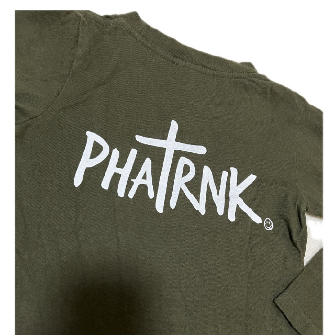 phatrnk キッズ　ロンT 100 カーキ キッズ/ベビー/マタニティのキッズ服男の子用(90cm~)(Tシャツ/カットソー)の商品写真