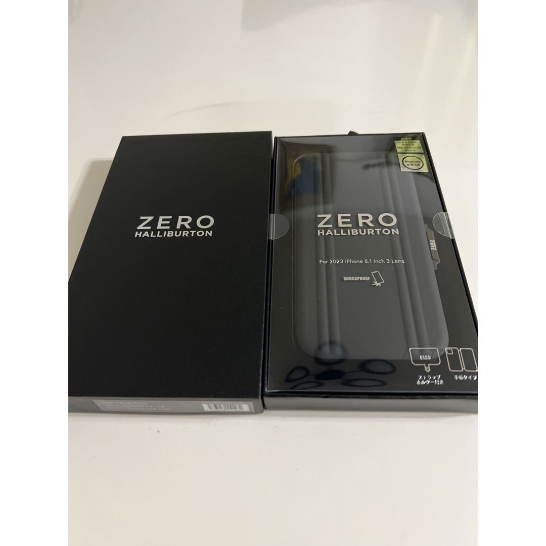 ZERO HALLIBURTON(ゼロハリバートン)のZEROハリバートンiPhone15Proケース スマホ/家電/カメラのスマホアクセサリー(iPhoneケース)の商品写真