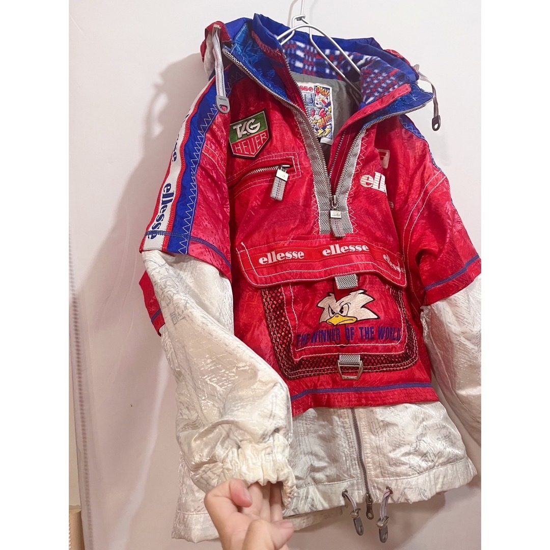 ellesse スキーウェア上下(Lサイズ)フランス代表モデル - スキー ellesse スキーウェア上下(Lサイズ)フランス代表モデル - スキー