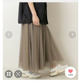 スピックアンドスパン(Spick & Span)の専用です。超美品♥38サイズ【spick&span】チュールスカート(ロングスカート)