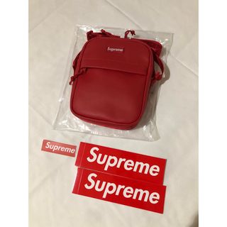 シュプリーム(Supreme)の【新品】Supreme Leather Shoulder レザーショルダーバッグ(ショルダーバッグ)