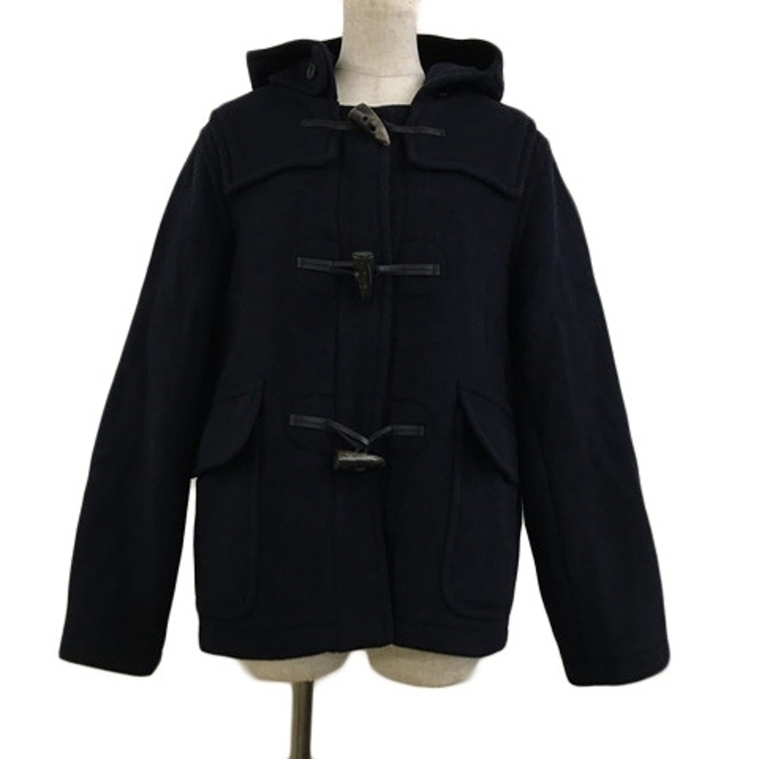 アーバンリサーチ サニーレーベル コート ダッフル ショート 長袖 34 紺 レディースのジャケット/アウター(ダッフルコート)の商品写真