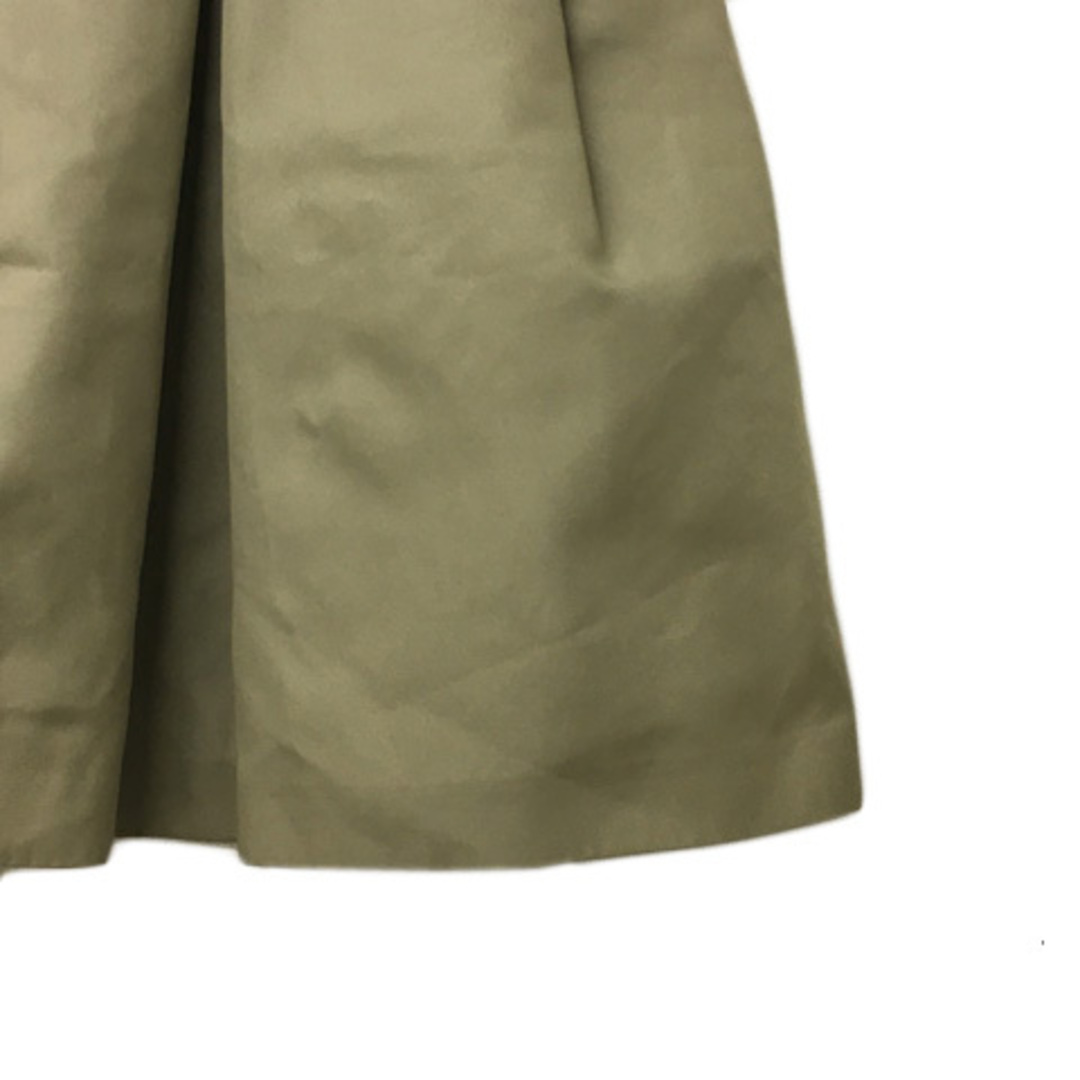 MACPHEE(マカフィー)のマカフィー トゥモローランド スカート フレア 膝丈 無地 34 ベージュ レディースのスカート(ひざ丈スカート)の商品写真