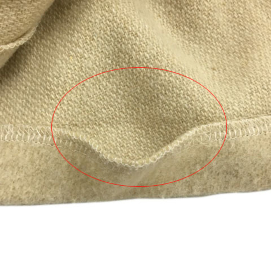 La TOTALITE(ラトータリテ)のラ トータリテ スカート フレア ロング 起毛 ウール 36 ベージュ 白 レディースのスカート(ロングスカート)の商品写真
