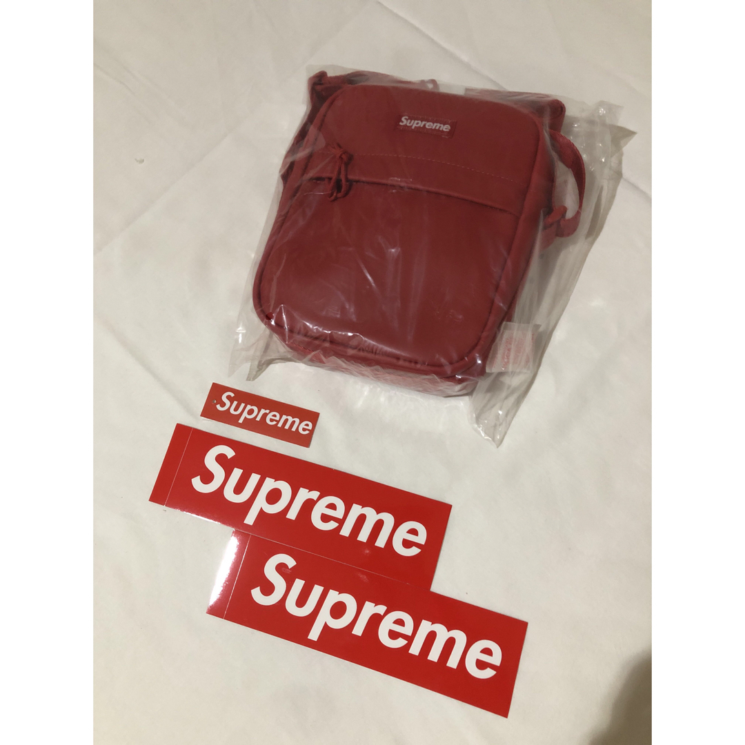 ショルダーバッグ【新品】Supreme Leather Shoulder レザーショルダーバッグ