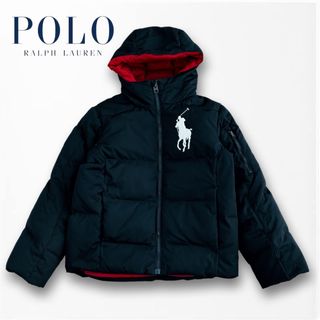 ポロラルフローレン(POLO RALPH LAUREN)の【ラルフローレン】ビッグポニー　ダウンジャケット　kids ブラック(ジャケット/上着)