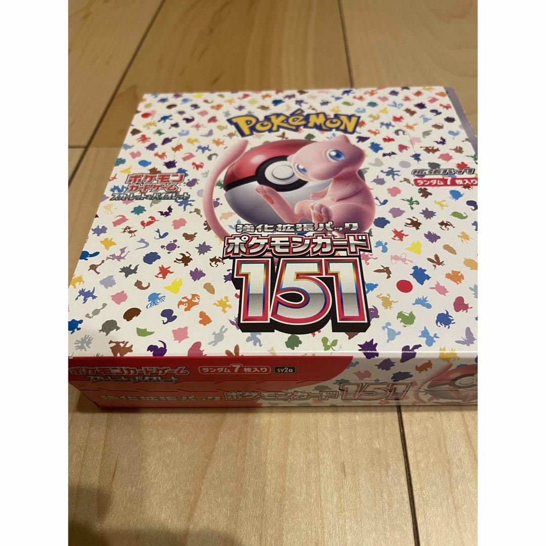 ポケモンカード151 BOX エンタメ/ホビーのトレーディングカード(Box/デッキ/パック)の商品写真