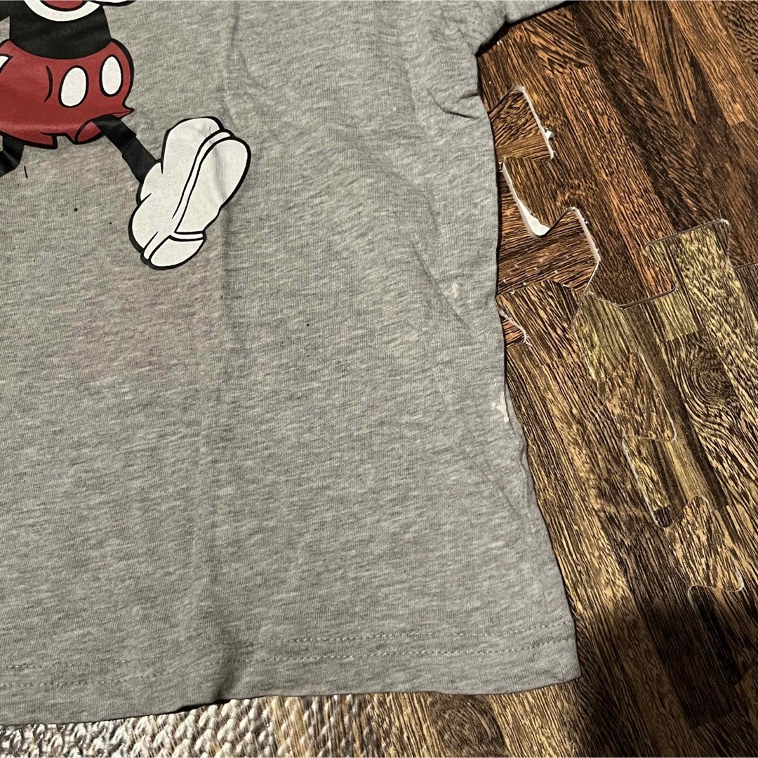 Disney(ディズニー)のbaiya 130 ミッキー　ディズニー　スヌーピー　半袖　Tシャツ　グレー　紺 キッズ/ベビー/マタニティのキッズ服男の子用(90cm~)(Tシャツ/カットソー)の商品写真