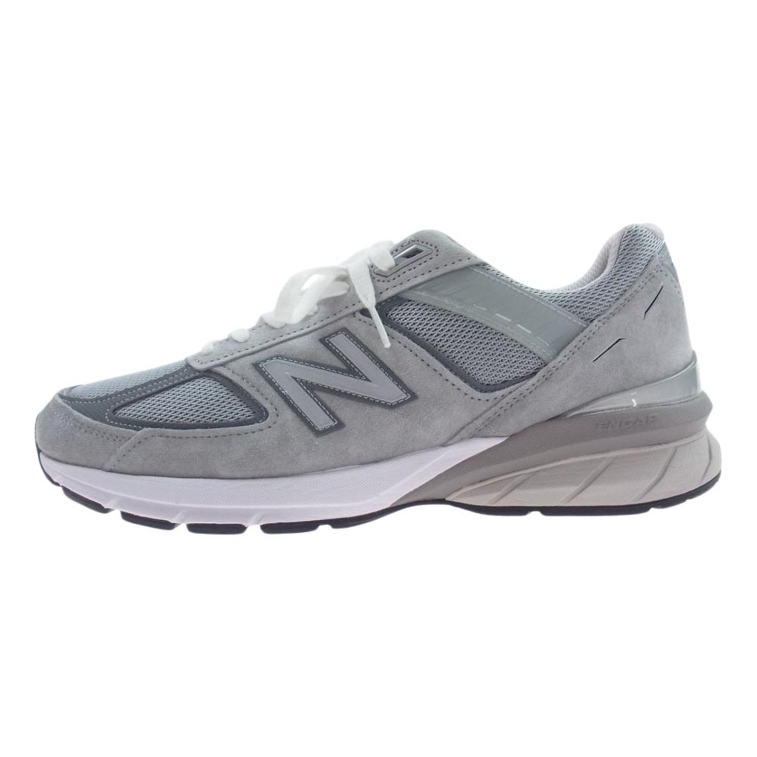 NEW BALANCE ニューバランス スニーカー M990GL5 990V5 Gray スニーカー グレー系 29cm【美品】