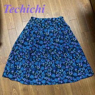 テチチ(Techichi)のTechichi 花柄フレアスカート(ひざ丈スカート)