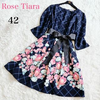 Rose Tiara - ローズティアラ ドッキングワンピース 大きいサイズ ...