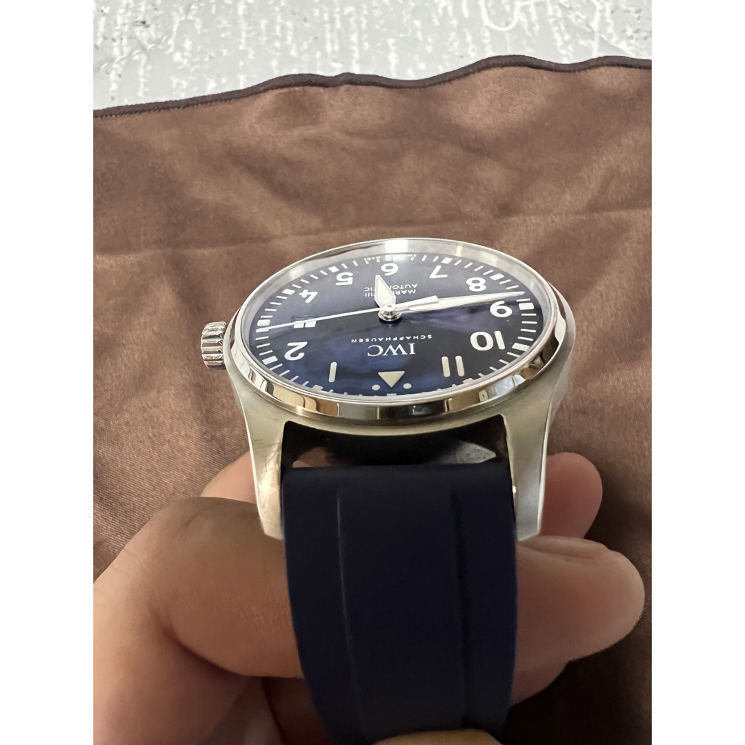 IWC(インターナショナルウォッチカンパニー)のiwc マーク18 プティプランス　メーカー8年保証　付属品完備 メンズの時計(腕時計(アナログ))の商品写真