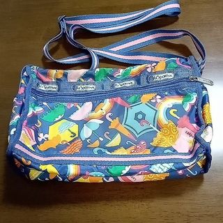 327 レスポートサック リュック 極美品 ネイビー