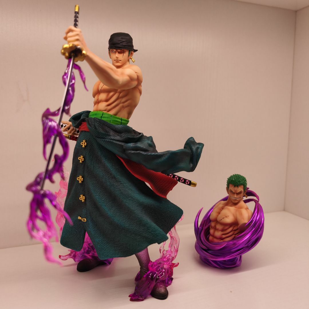 ワンピース ロロノア・ゾロ フィギュア ガレージキット popサイズ ワンピース ロロノア・ゾロ フィギュア ガレージキット popサイズ