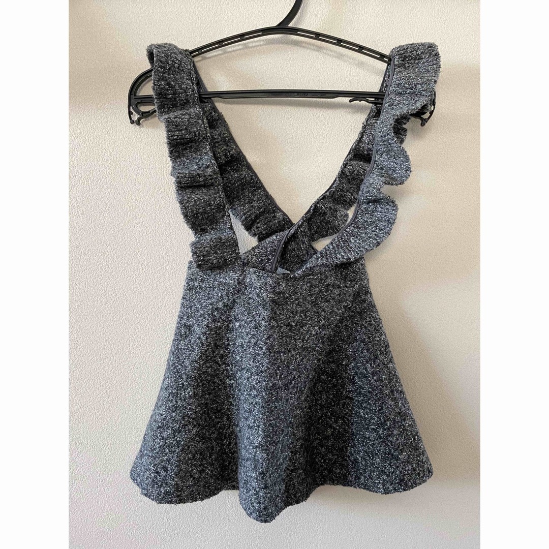 ZARA KIDS(ザラキッズ)のジャンパースカート キッズ/ベビー/マタニティのキッズ服女の子用(90cm~)(スカート)の商品写真