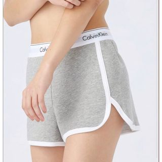 シーケーカルバンクライン(ck Calvin Klein)のカルバンクライン　ck ショートパンツ グレー 下着 Mサイズ(ショートパンツ)