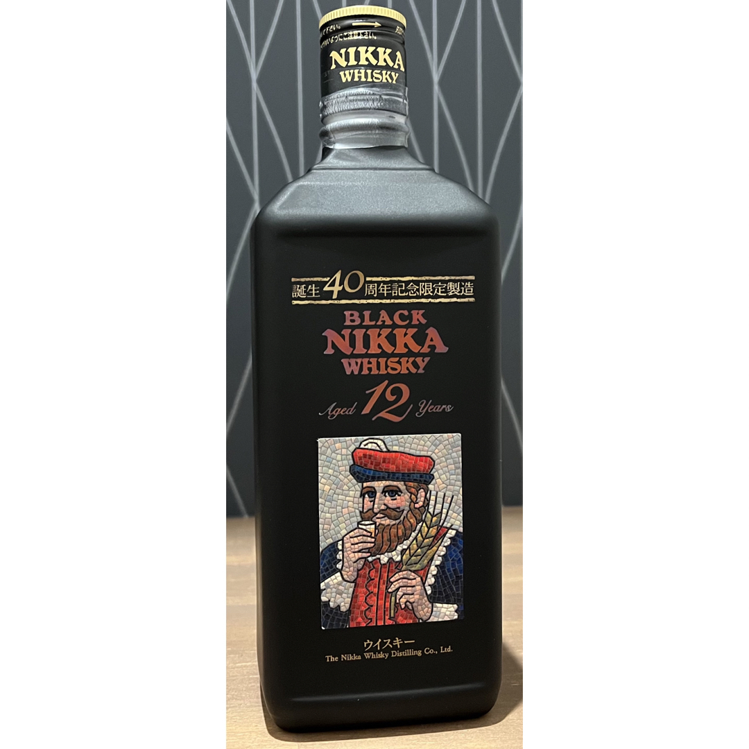 独特な店 BLACK ブラックニッカ12年 限定製造 BLACK NIKKA NINNA ...