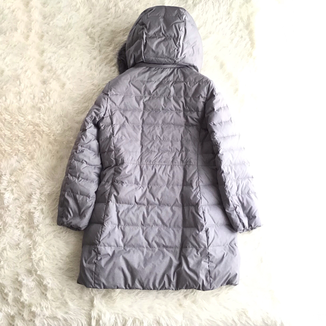 @【9】DECOY デコイ ダウン ロング コート グレー レディースのジャケット/アウター(ロングコート)の商品写真