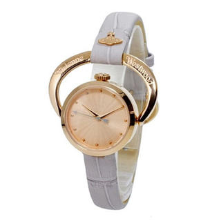 ヴィヴィアンウエストウッド(Vivienne Westwood)の新品 ヴィヴィアン 腕時計 レディース VV082RSGY グレーレザー(腕時計)