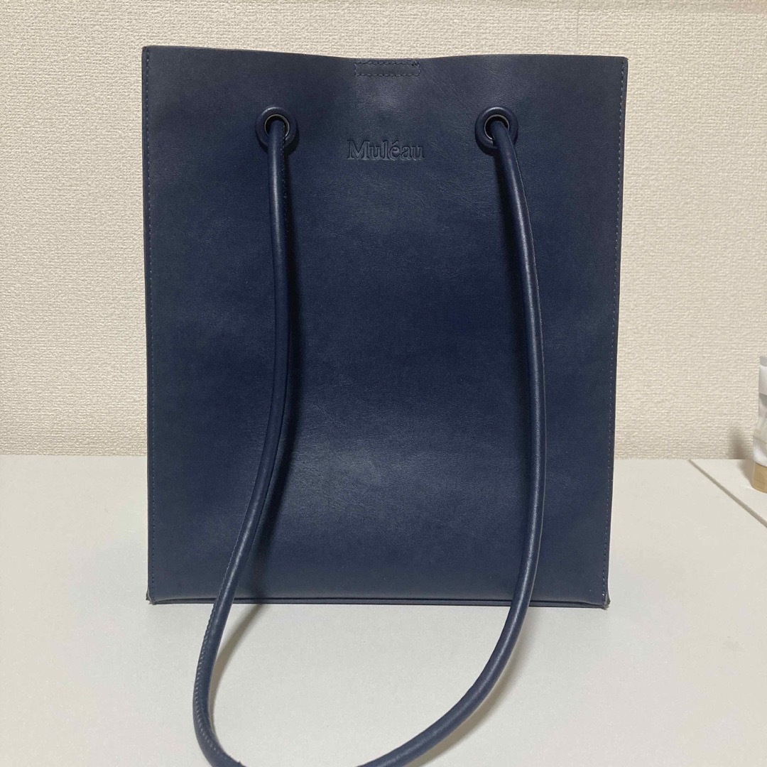 Muleau Eco Leather Rectangle Bagトートバッグ