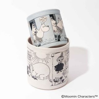 ムーミン(MOOMIN)のミューズ 2023年 8月付録 ムーミン インテリアケース 大小セット(小物入れ)