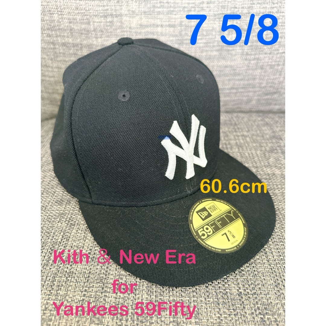 【美品】Kith ＆ New Era for Yankees 59Fifty