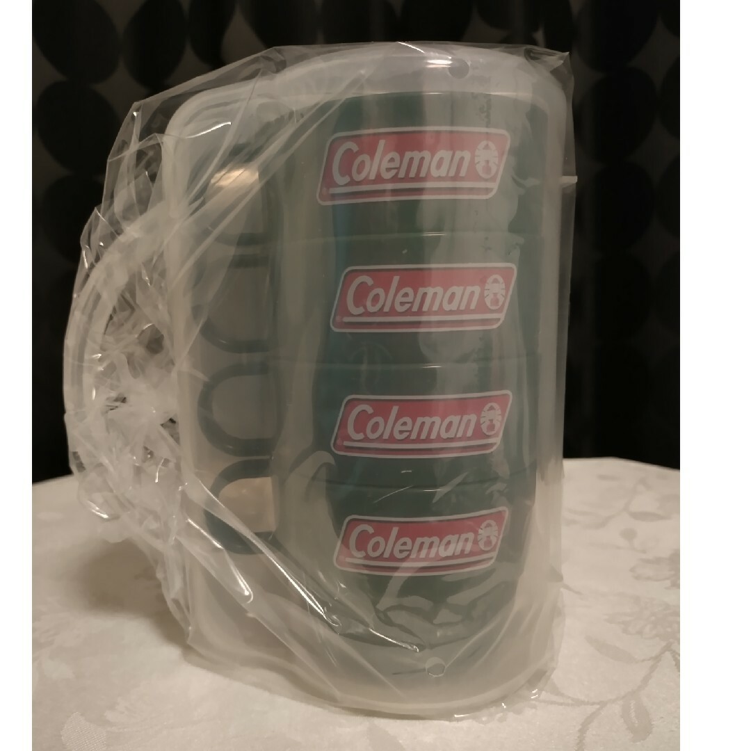 コールマン オリジナルプラカップ ４個 インテリア/住まい/日用品のキッチン/食器(グラス/カップ)の商品写真
