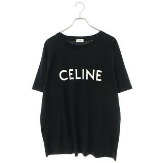 CELINE セリーヌ Tシャツ・カットソー M 黄xエンジ