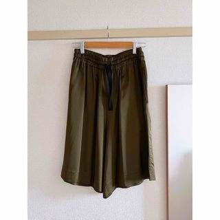 ドリスヴァンノッテン(DRIES VAN NOTEN)のDries Van Noten 20ss レーヨン ワイド ハーフパンツ(ハーフパンツ)