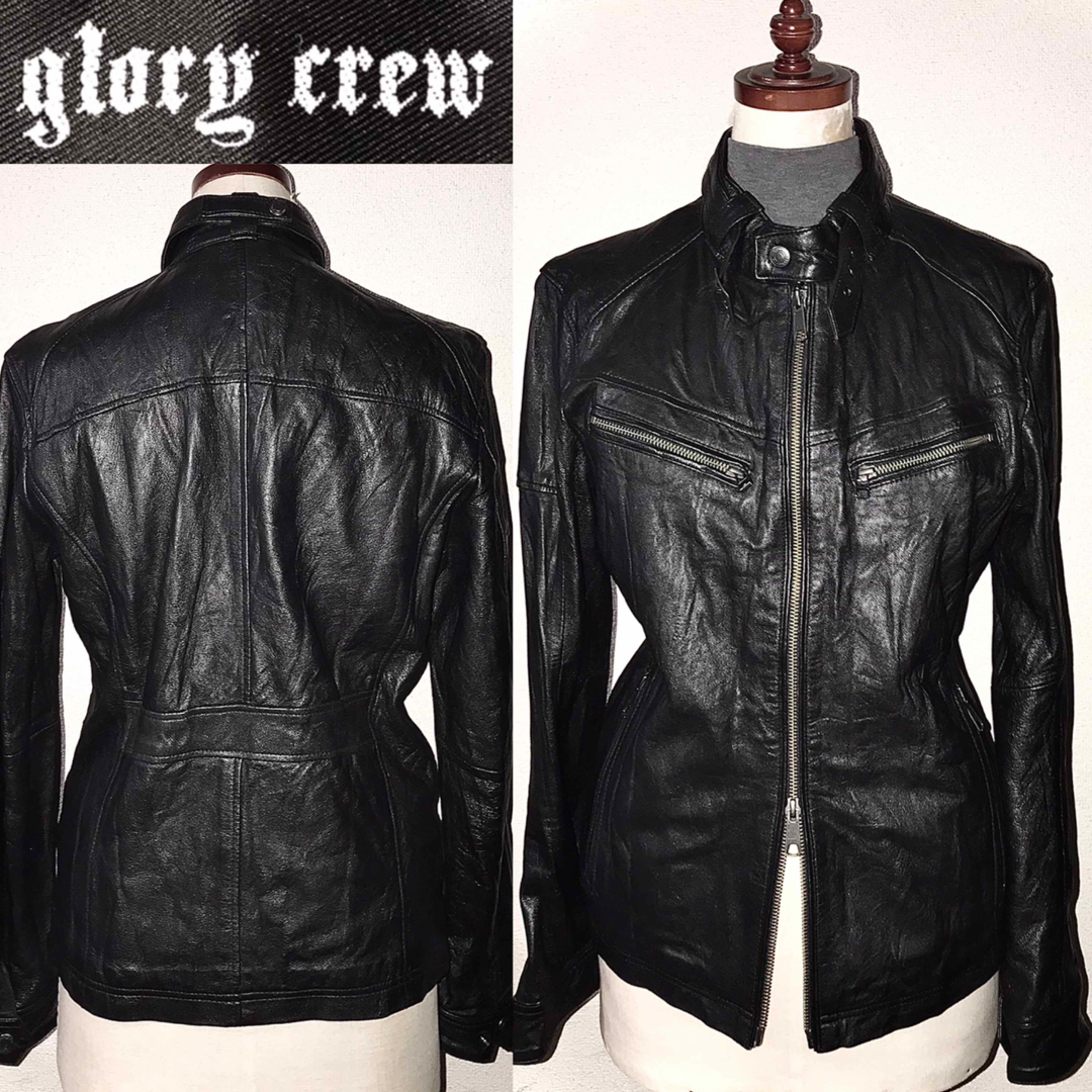 MEN'S BIGI - 未使用glory crew送料込メンズビギ山羊革レザー