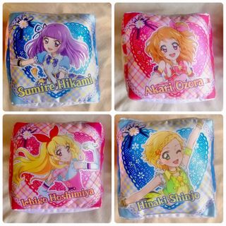 アイカツ(アイカツ!)の【アイカツ！】サイコロクッション　オフィシャルショップ限定グッズ 2点セット(キャラクターグッズ)