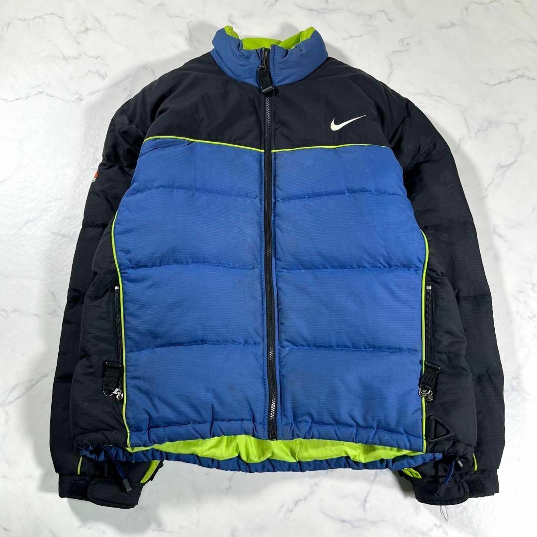 NIKE ACG ダウンジャケット 90s  L 蛍光イエロー