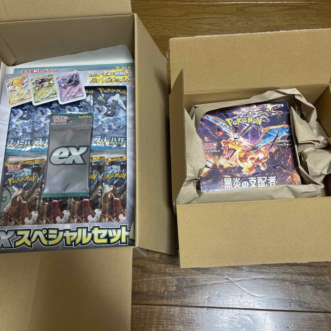 ポケモンカード　黒炎の支配者　EXスペシャルセット エンタメ/ホビーのトレーディングカード(Box/デッキ/パック)の商品写真