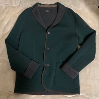 カラー(kolor)のkolor green wool nylon jacket(テーラードジャケット)