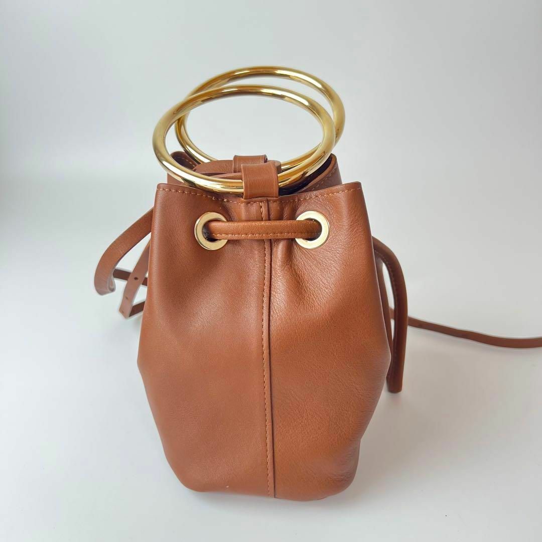 メゾンボワネ Maison Boinet リング ミニ ショルダーバッグ-