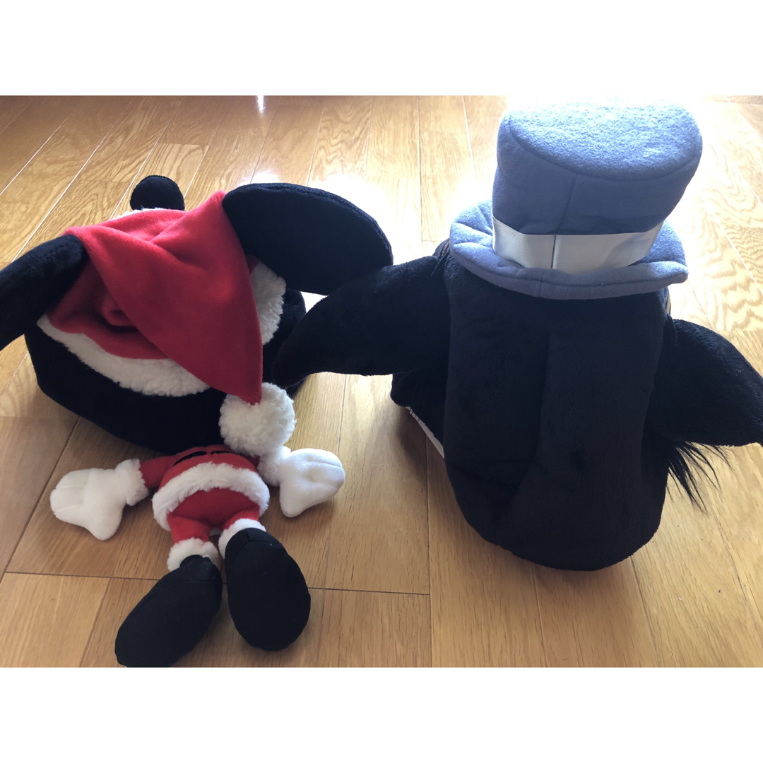 Disney(ディズニー)のディズニー ファンキャップ 2点セット エンタメ/ホビーのおもちゃ/ぬいぐるみ(キャラクターグッズ)の商品写真