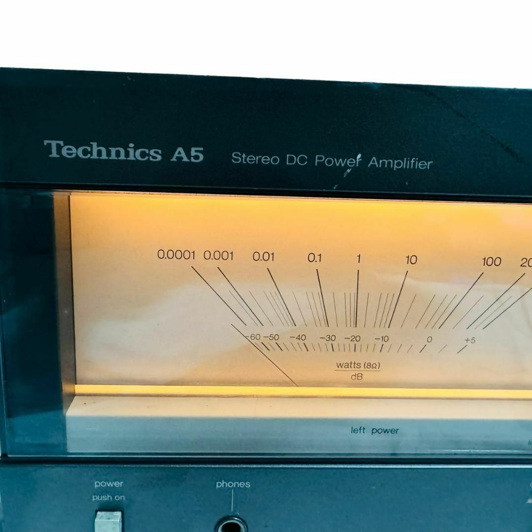 【名機】Technics SE-A5 ステレオパワーアンプ テクニクス