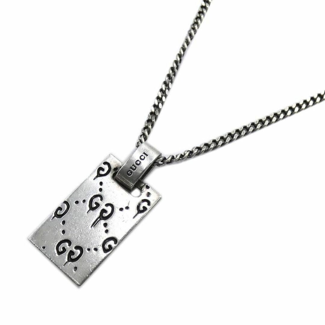 グッチ アクセサリー GUCCI ゴースト シルバー ペンダント ネックレス