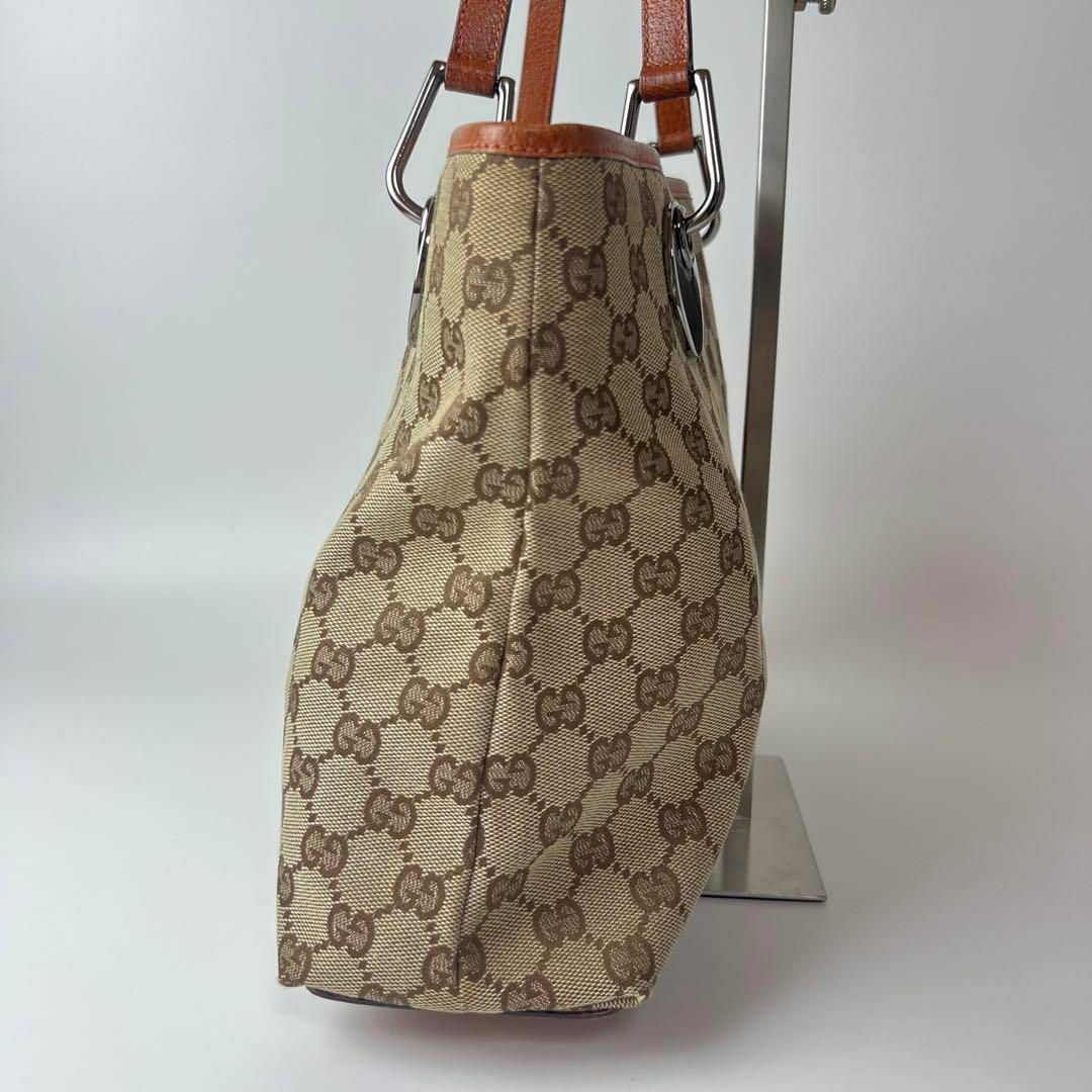Gucci - 美品 グッチ GUCCI GGキャンバス トートバッグの通販 by