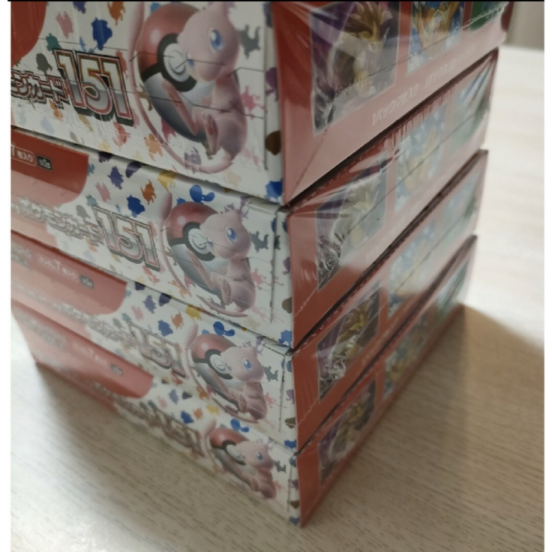 ポケモンカード　151 box シュリンク付き